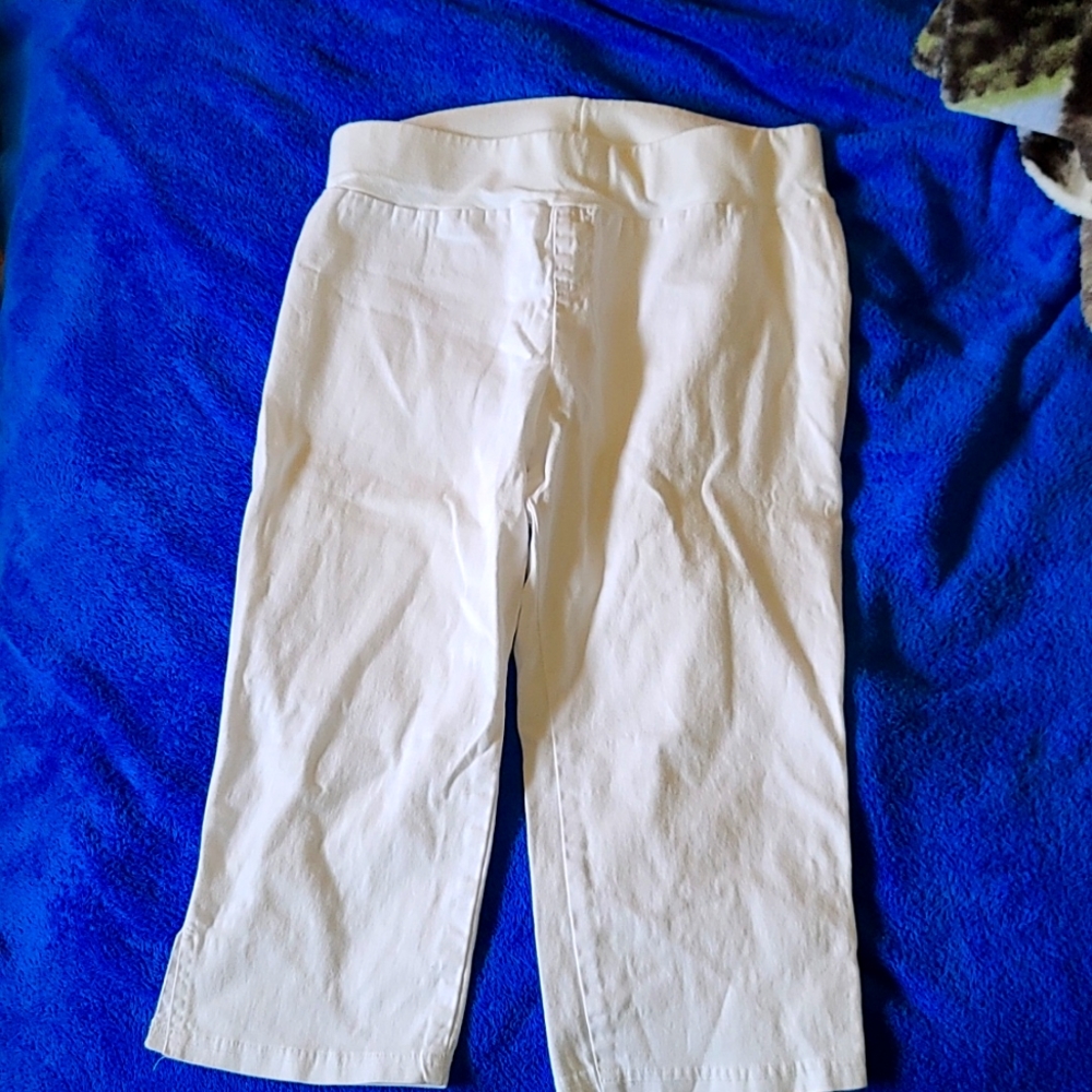 Maternity crop pants